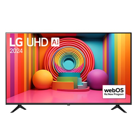 LG Smart TV LED UT75 50", 4K Ultra HD, Negro