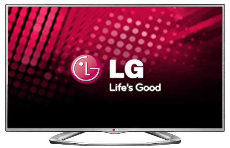 LG Smart TV LED 55LA6205 55'', Full HD, 3D, Plata