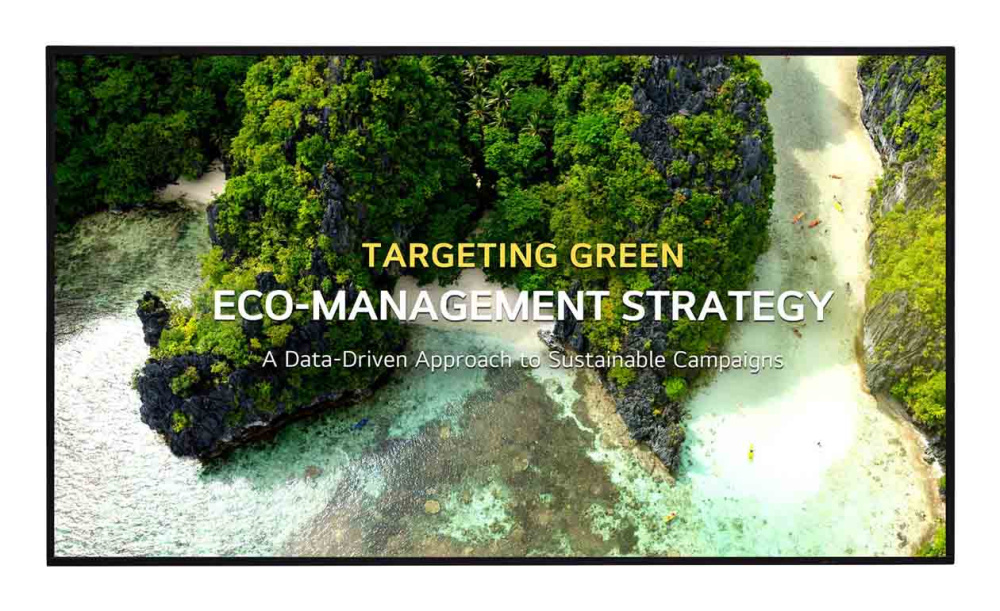 LG Signage Pantalla Comercial LED 75", 4K Ultra HD, Negro