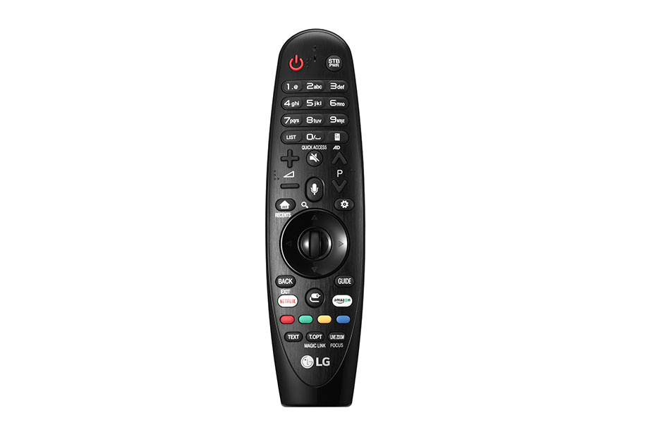 LG Control Remoto AN-MR650A, Inalámbrico, Negro