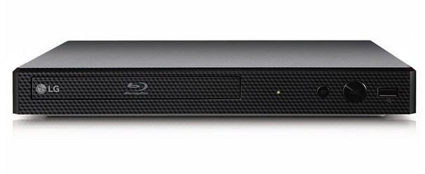 LG BP255 Blu-Ray Player, Full HD, HDMI, USB 2.0, Externo, Negro