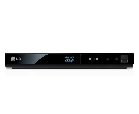 LG Blu-Ray Player BP325, Full HD, 3D, HDMI, USB 2.0, Externo, Negro