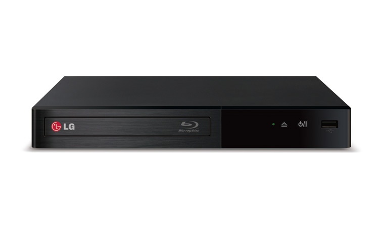 LG BP340 Smart Blu-Ray Player, HDMI, USB 2.0, WiFi, Externo, Negro