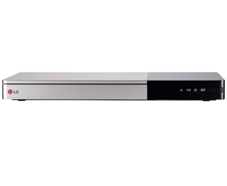 LG Blu-ray Player BP740, Ultra HD 4K/3D/Wi-Fi, Externo, Negro/Plata