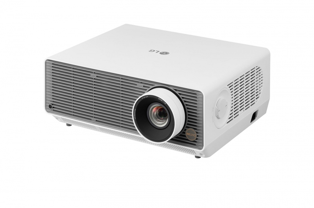 Proyector LG ProBeam DLP, 3840 x 2160, 6000 Lúmenes, Bluetooth, con Bocinas, Blanco