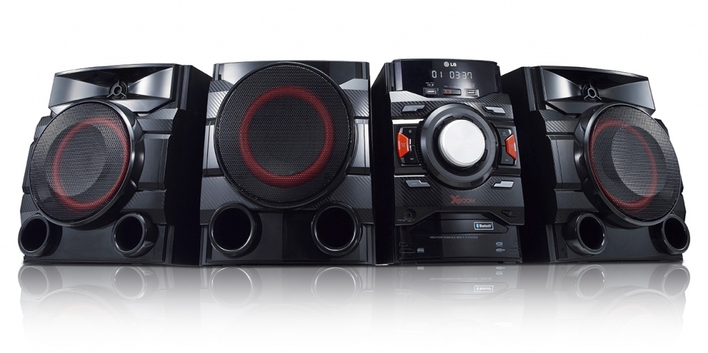 LG CM4550, Mini Componente, 700W RMS, Bluetooth, USB 2.0, Negro