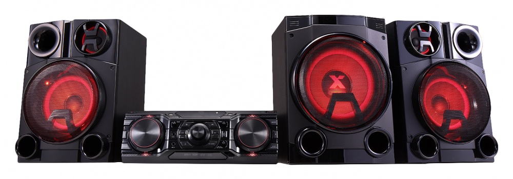 LG CM8460, Mini Componente, 2750W RMS, 31500W PMPO, Bluetooth, 2x USB 2.0, Negro