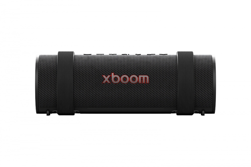 LG Bocina Portátil Xboom Grab by will.i.am, Bluetooth, Inalámbrico, USB-C, 30W, Negro - Resistente a Polvo/Agua