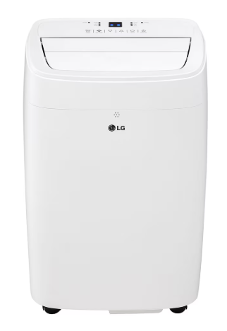 LG Aire Acondicionado Portátil LP1014WC, 10000 BTU/h, 1.950W, Solo Frío, Blanco 