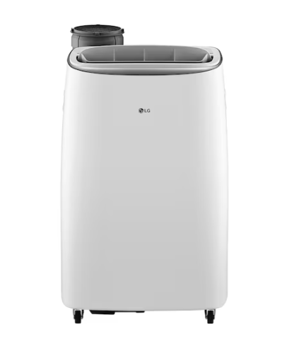 LG Aire Acondicionado Portátil Inverter LP1225IVSM, Wi-Fi, 12000 BTU/h, 3.500W, Solo Frío, 115V, Blanco