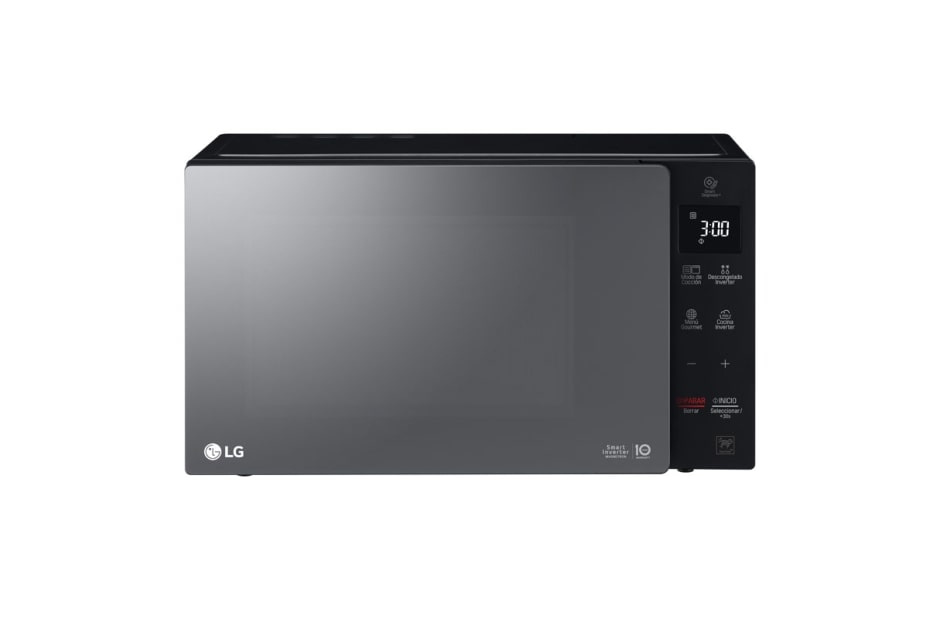LG Horno de Microondas MH1536GIR, 1.5 Pies Cúbicos, 1350W, 42 Litros, Negro/Gris
