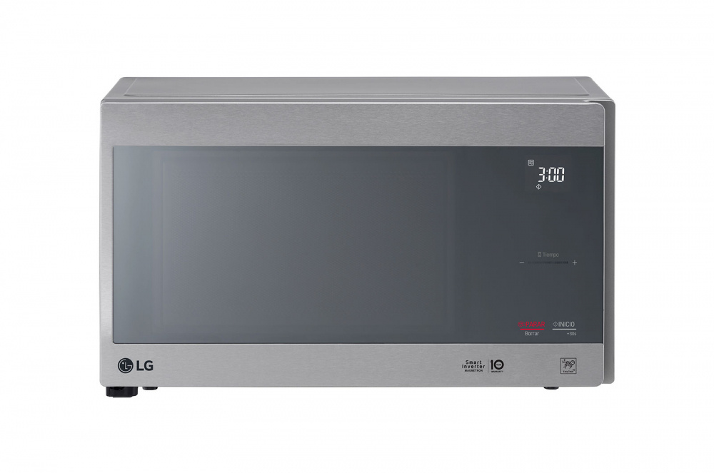 LG Horno de Microondas MH1596CIR, 1.5 Pies Cúbicos, 1350W, 42 Litros, Plata