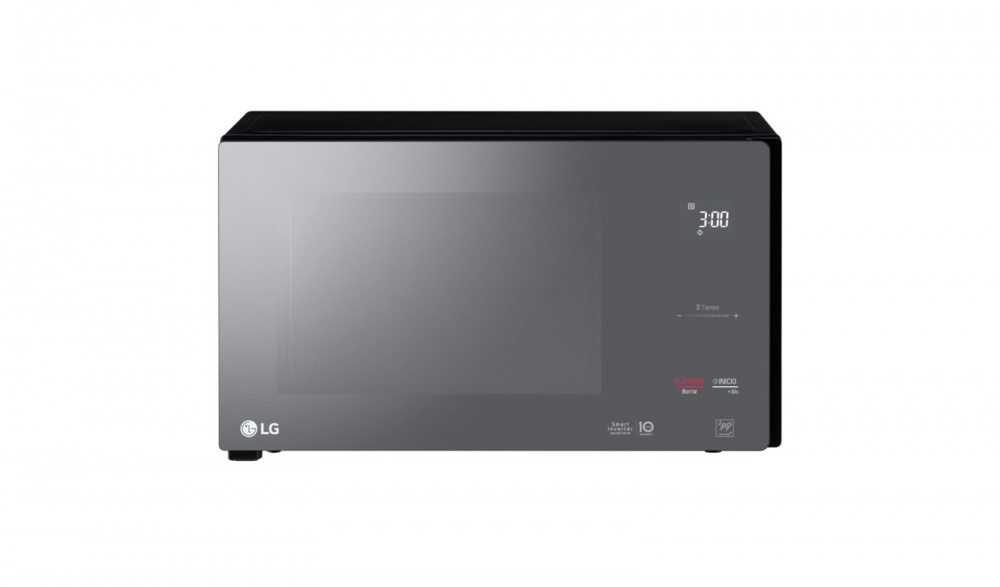 LG Horno de Microondas MS1596DIR, 1.5 Pies Cúbicos, 1350W, 42 Litros, Negro/Espejo