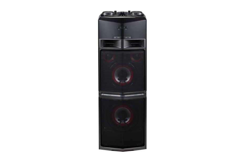 LG OJ98 Mini Componente, Bluetooth, 1800W RMS, 1800W PMPO, USB 2.0, Karaoke, Negro