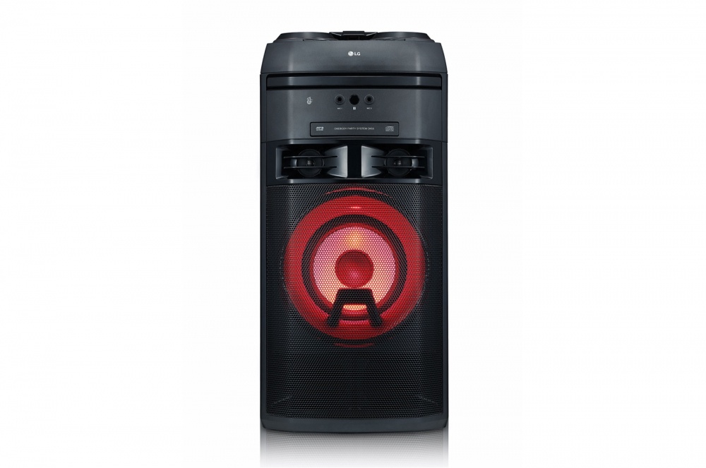 LG OK55 Mini Componente, Bluetooth, 700W RMS, USB 2.0, Karaoke, Negro