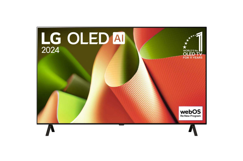 LG Smart TV OLED AI B4 55", 4K Ultra HD, Gris