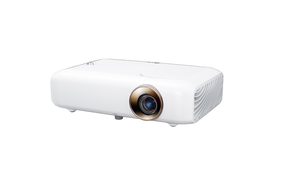 Proyector LG Minibeam PH550 DLP, 720p (1280x720), 550 Lúmenes, con Bocinas, Blanco