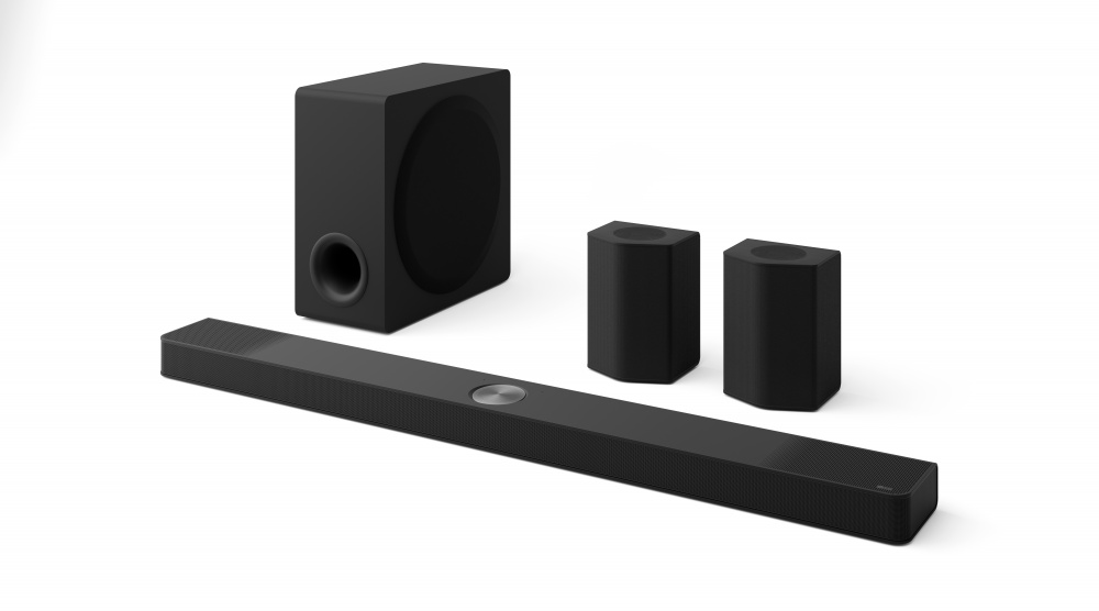 LG Barra de Sonido con Subwoofer S95TR, Bluetooth, Alámbrico/Inalámbrico, 9.1.5 Canales, 810W RMS