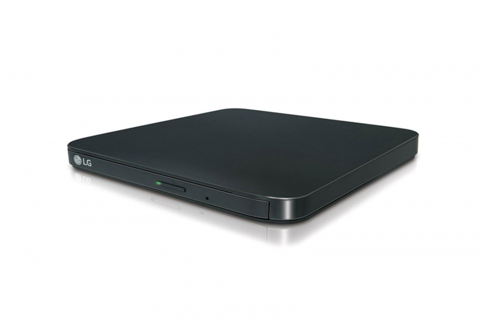 LG SP80NB80 Quemador de DVD, DVD+R 2.4x /DVD+RW 8x, USB, Externo, Negro