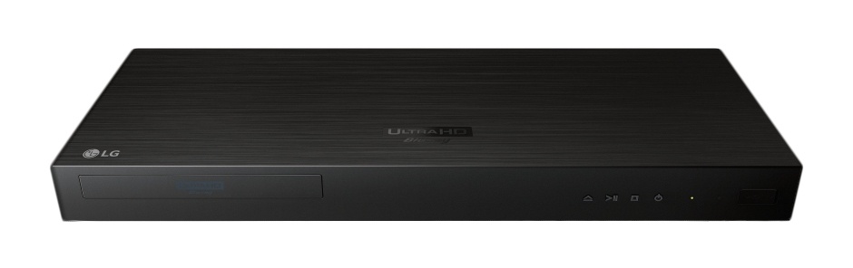 LG UP970 Blu-Ray Player, HDMI, USB 2.0, Negro
