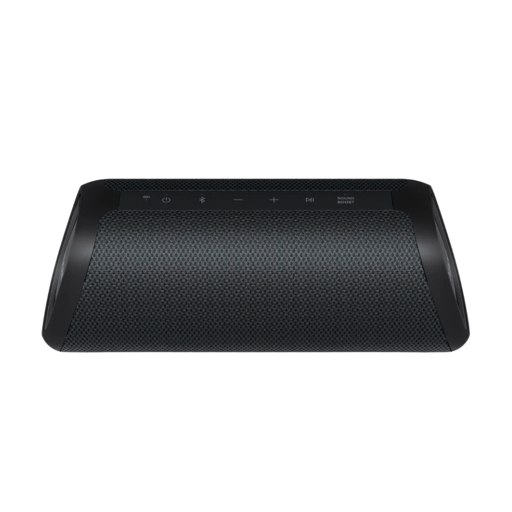 LG Bocina Portátil XBOOM Go XG5, Bluetooth, Alámbrico/Inalámbrico, 20W RMS, USB C, Negro - Resistente al Agua