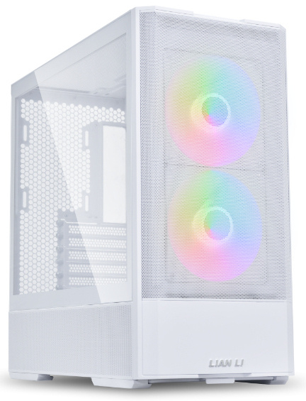 Gabinete Lian Li Lancool 207, Full Tower, ATX/Micro-ATX/Mini-ITX, USB 3.0, sin Fuente, 2 Ventiladores Instalados, Blanco