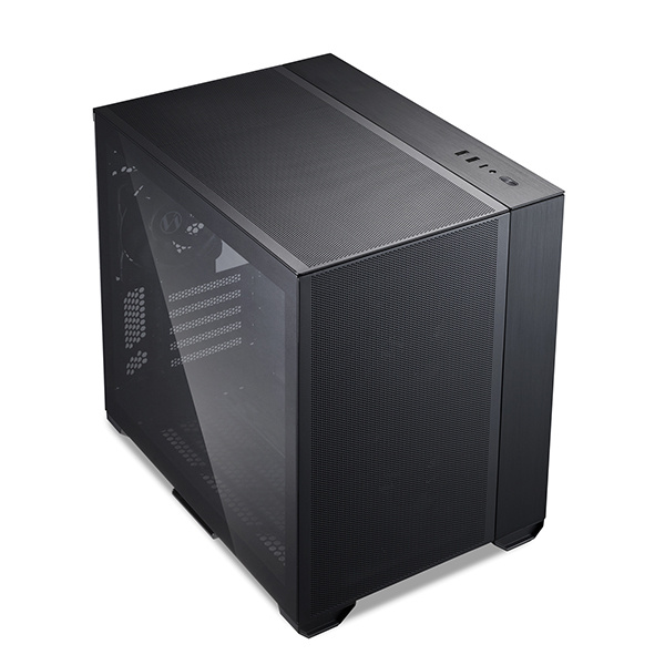 Gabinete Lian Li O11 Air Mini con Ventana, Tower, E-ATX/ATX/Micro-ATX/Mini ITX, USB 3.0, sin Fuente, Negro