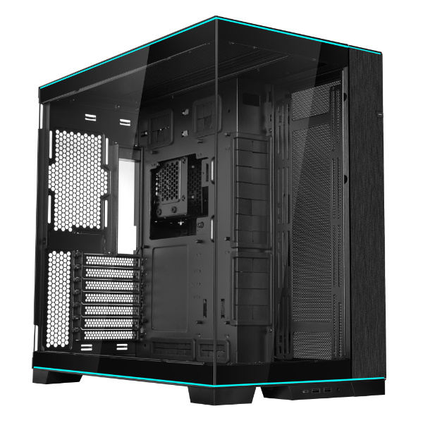 Gabinete Lian Li O11 Dynamic EVO RGB con Ventana, Tower, ATX/EATX/micro ATX/Mini-ITX, USB 3.0, sin Fuente, Negro