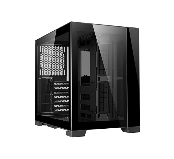 Gabinete Lian Li 011 Dynamic Mini-Tower con Ventana, Mini-Tower, ATX/Micro ATX/Mini-ITX, USB 3.1, sin Fuente/Ventiladores Instalados, Negro