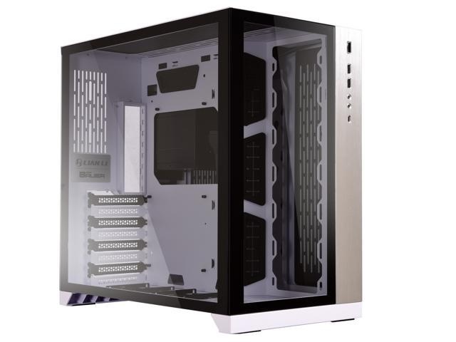 Gabinete Lian Li O11 Dynamic con Ventana, Full-Tower, ATX/EATX/Micro ATX, USB 3.2, sin Fuente/Ventiladores Instalados, Blanco