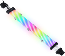 Lian Li Cable de Extensión Strimer Plus V2 RGB, 12+4 Pines, 32 x 3.9cm