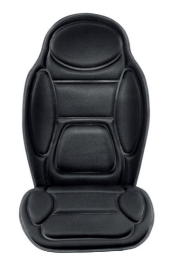 Life&Care Asiento Masajeador LC-MC02, 4 Velocidades, Negro
