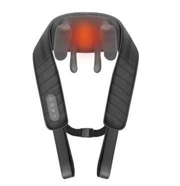 Life & Care Masajeador Shiatsu, para Cuello, 3 Velocidades, Negro