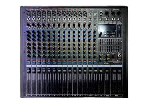 Lim Audio Mezcladora Digital PANTHER 16, 16 Canales, 16-bit, Bluetooth, USB, Entrada XLR 700W