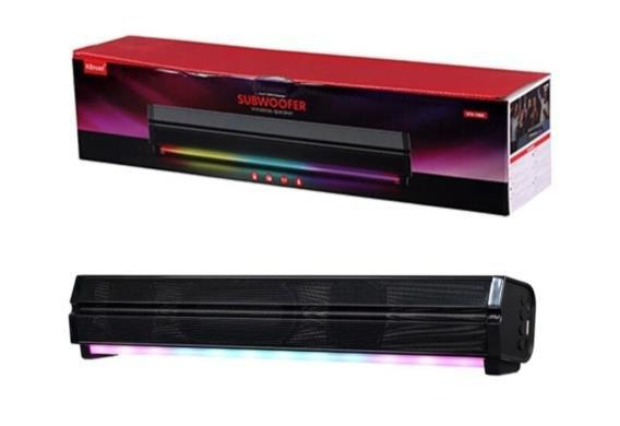 Link Bits Bocina Portátil KTS-1965, Bluetooth, Alámbrico, Negro