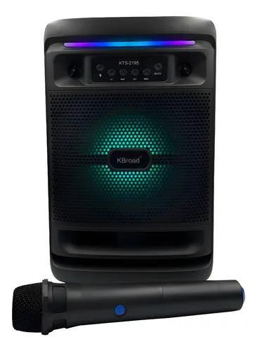 Link Bits Bocina Portátil KTS-2195, Bluetooth, Alámbrico/Inalámbrico, 5W, Negro