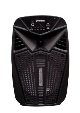 Link Bits Bocina Portátil SA654P, Bluetooth, Alámbrico/Inalámbrico, 15W, Negro