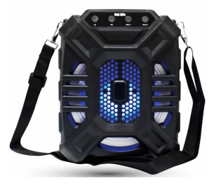 Link Bits Bocina Portátil SA665TL, Bluetooth, Alámbrico/Inalámbrico, USB-A, 10W, Negro