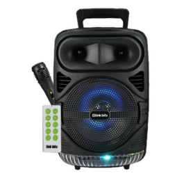 Link Bits Bocina Portátil SA8025T, Bluetooth, Alámbrico/Inalámbrico, MicroUSB, 10W, Negro
