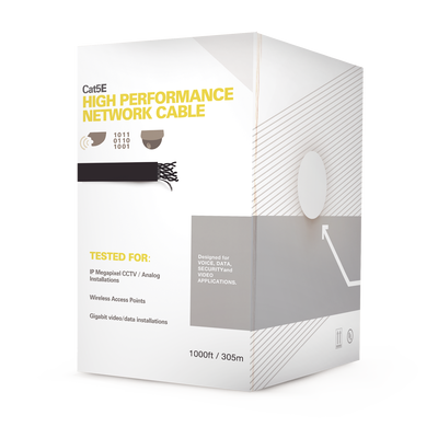 LinkedPRO Bobina de Cable Ethernet Cat5e, UTP, 305 Metros