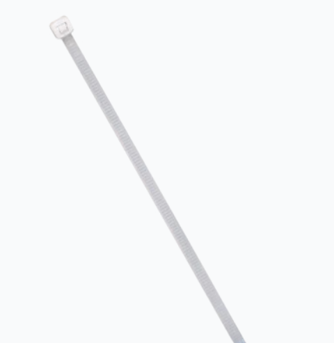 LinkedPRO Cincho de Nylon LP-C370-N, 37cm x 4.8mm, Plata, 100 Piezas