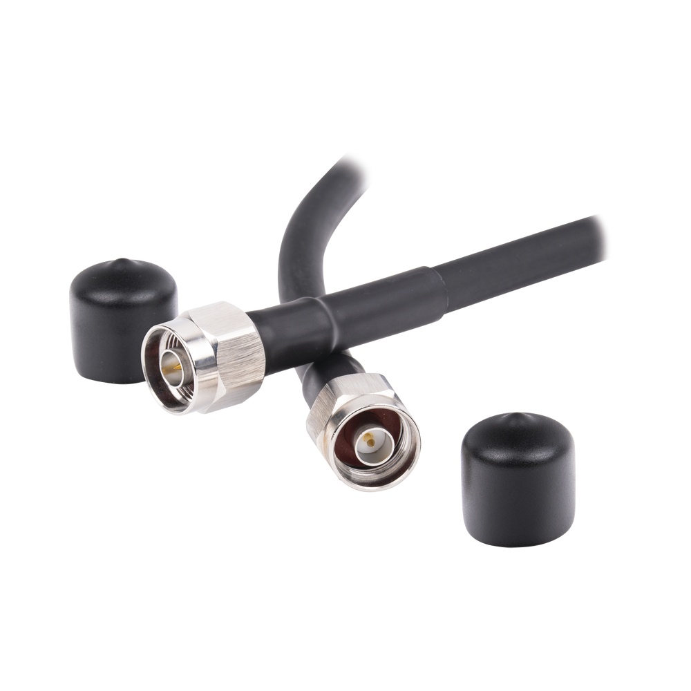 LinkedPRO Cable Coaxial N Macho - N Macho, 1 Metro, Negro