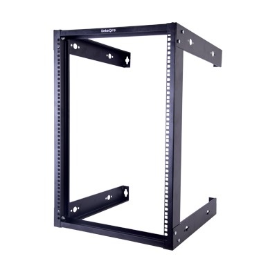 LinkedPRO Rack Abierto de 19'' para Pared 16U, Negro