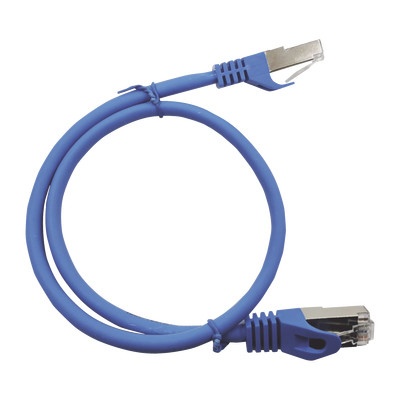 LinkedPRO Cable Patch Cat6a F/UTP Blindado RJ-45 Macho - RJ-45 Macho, 1 Metro, Azul