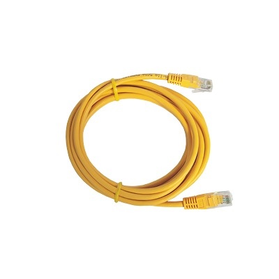 LinkedPRO Cable Patch Cat5e UTP RJ-45 Macho - RJ-45 Macho, 1 Metro, Amarillo