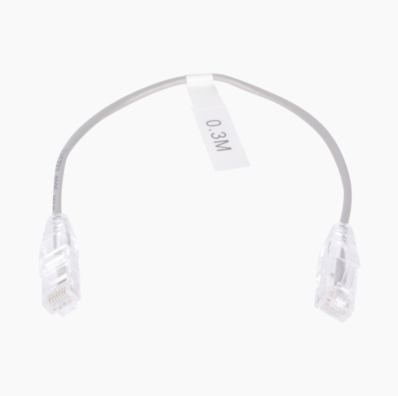 LinkedPRO Cable Patch Cat6 UTP RJ-45 Macho - RJ-45 Macho, 30cm, Gris