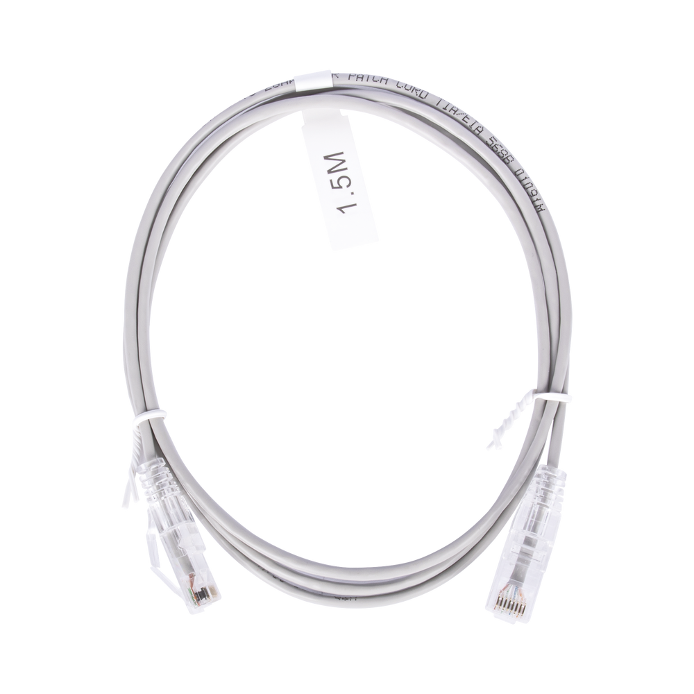 LinkedPro Cable Patch Cat6 UTP RJ-45 Macho - RJ-45 Macho, 1.5 Metros, Gris