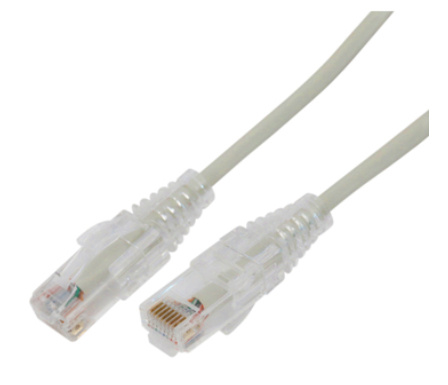 LinkedPRO Cable Patch Slim Cat6A UTP RJ-45 Macho - RJ-45 Macho, 7 Metros, Gris