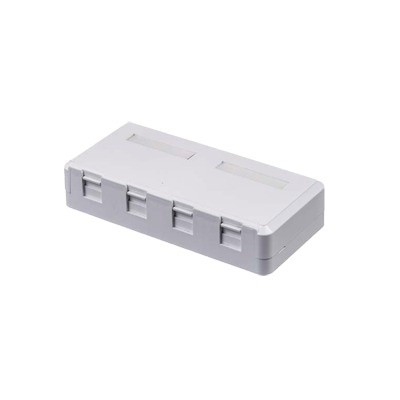 LinkedPRO Caja de Pared LP-WP-07B, 4 Puertos