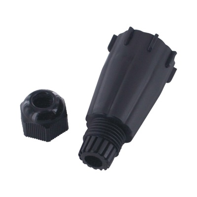 LinkedPRO Conector Tipo Glándula, hasta 9mm, Negro
